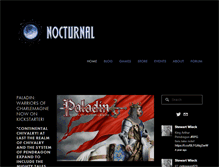 Tablet Screenshot of nocturnal-media.com